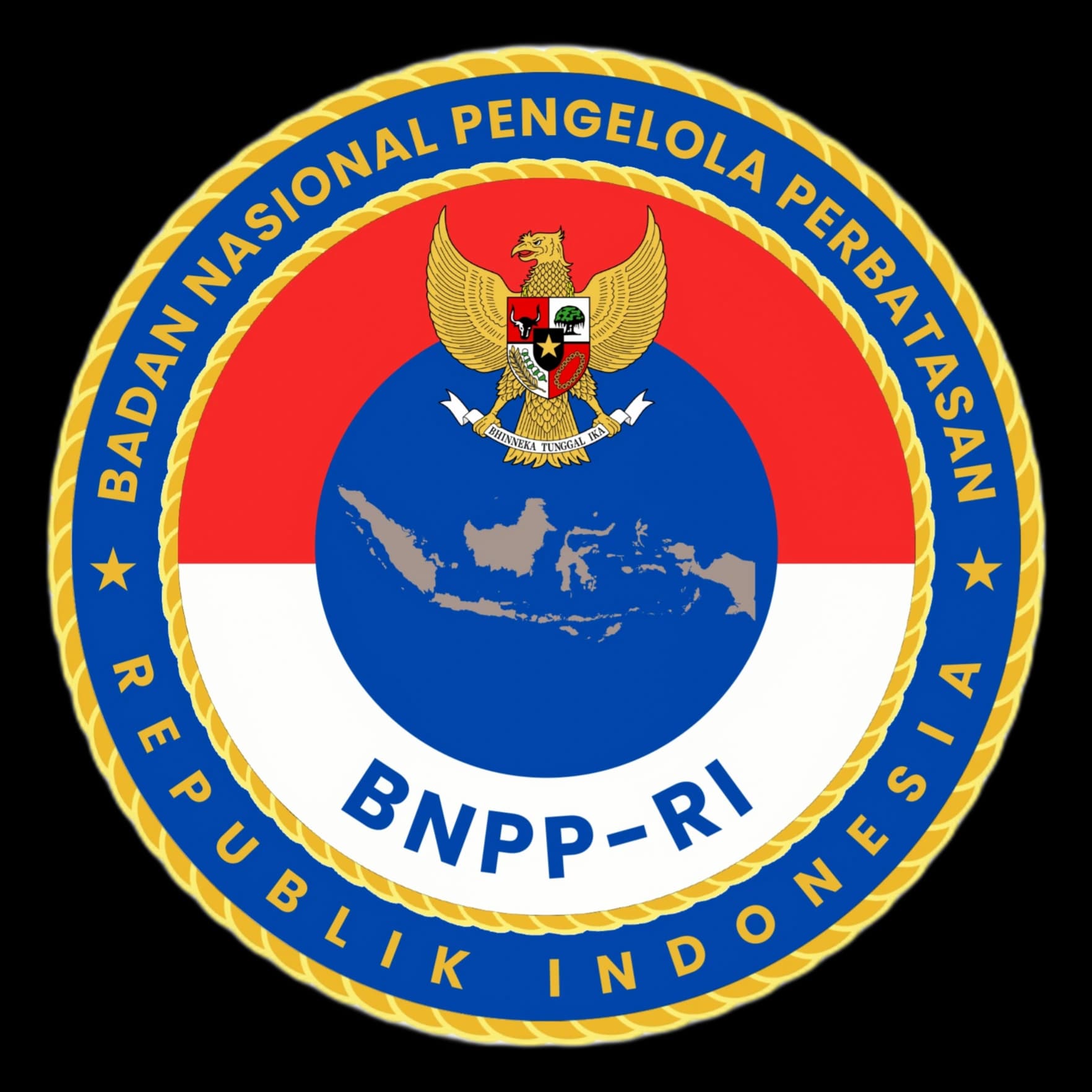 Lambang Badan Nasional Pengelola Perbatasan Republik Indonesia
